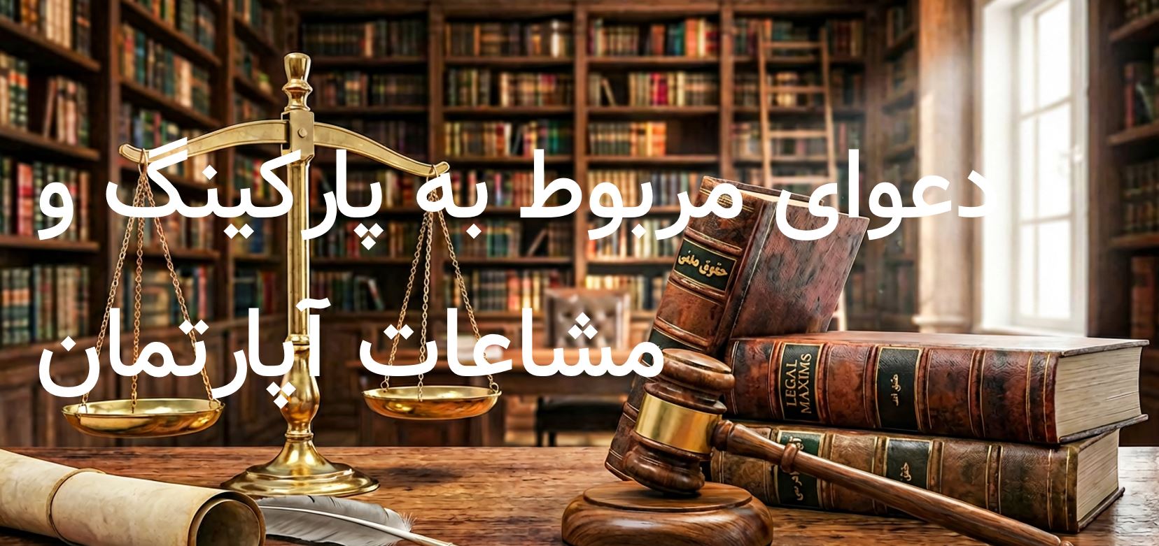 دعوای مربوط به پارکینگ و مشاعات آپارتمان
