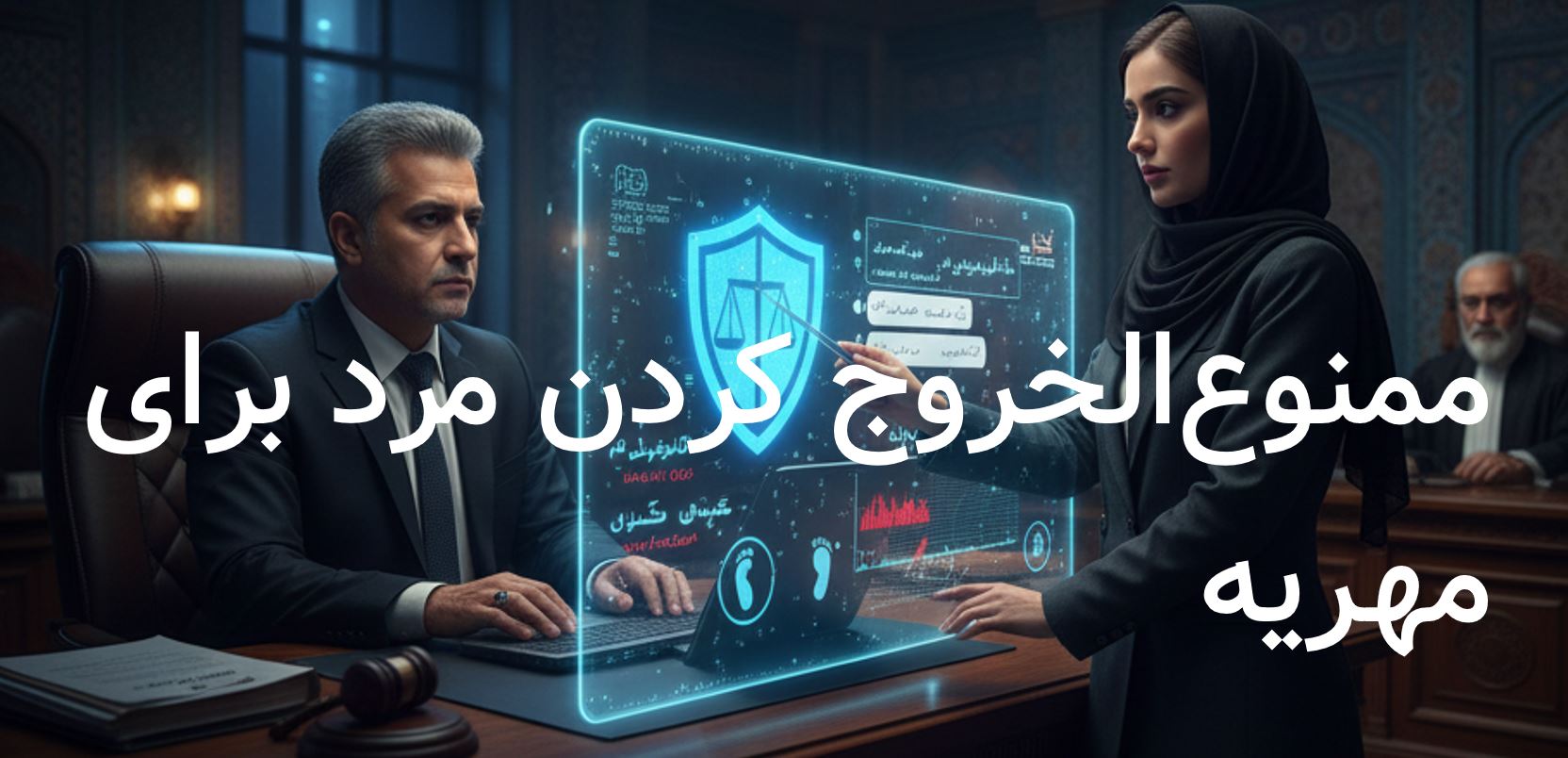 ممنوع‌الخروج کردن مرد برای مهریه